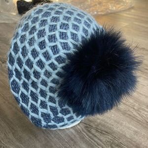 Echo New York Ostrich Beret NEW